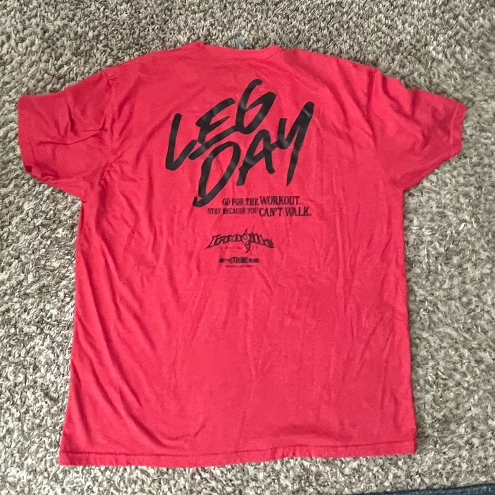 Ironville leg day shirt
